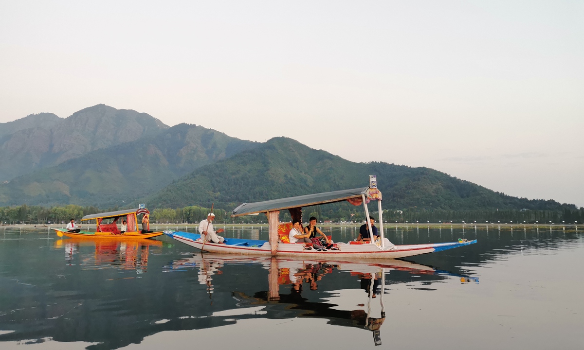 斯利納加 Srinagar 達爾湖水上市場 Dal Lake Floating Market